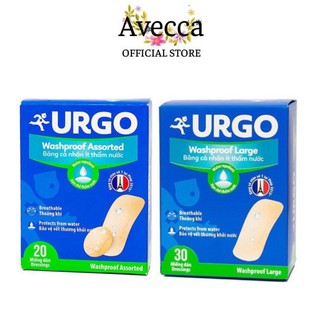 Băng Cá Nhân Ít Thấm Nước Urgo Washproof Assorted