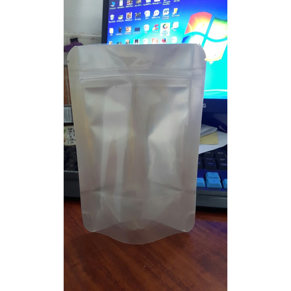 1kg Túi zip mặt trong mặt bạc - Đủ SIZE