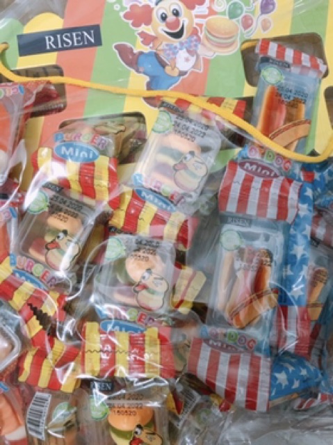 Combo 2 vỉ kẹo dẻo Risen