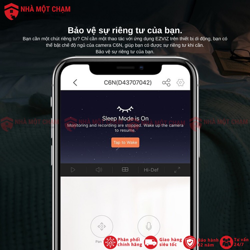 Camera wifi Ezviz C6N 1080P quay quét 360 độ, đàm thoại 2 chiều | BigBuy360 - bigbuy360.vn
