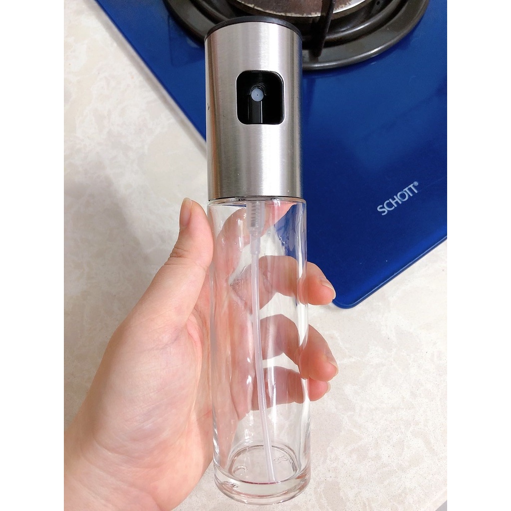 Bình Xịt Dầu Ăn Phun Sương Thủy Tinh 100ml K167