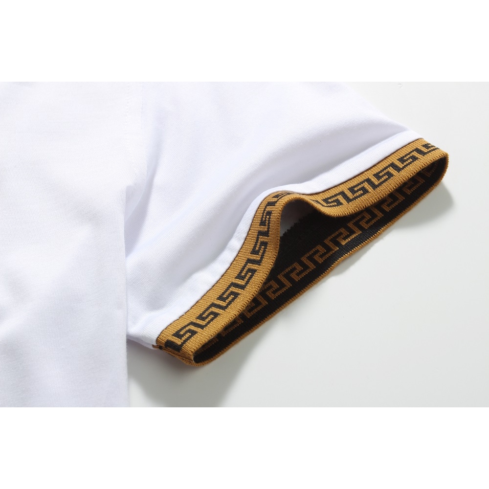Áo thun tay ngắn in hình Versace Vintage cho nam 5 màu tùy chọn