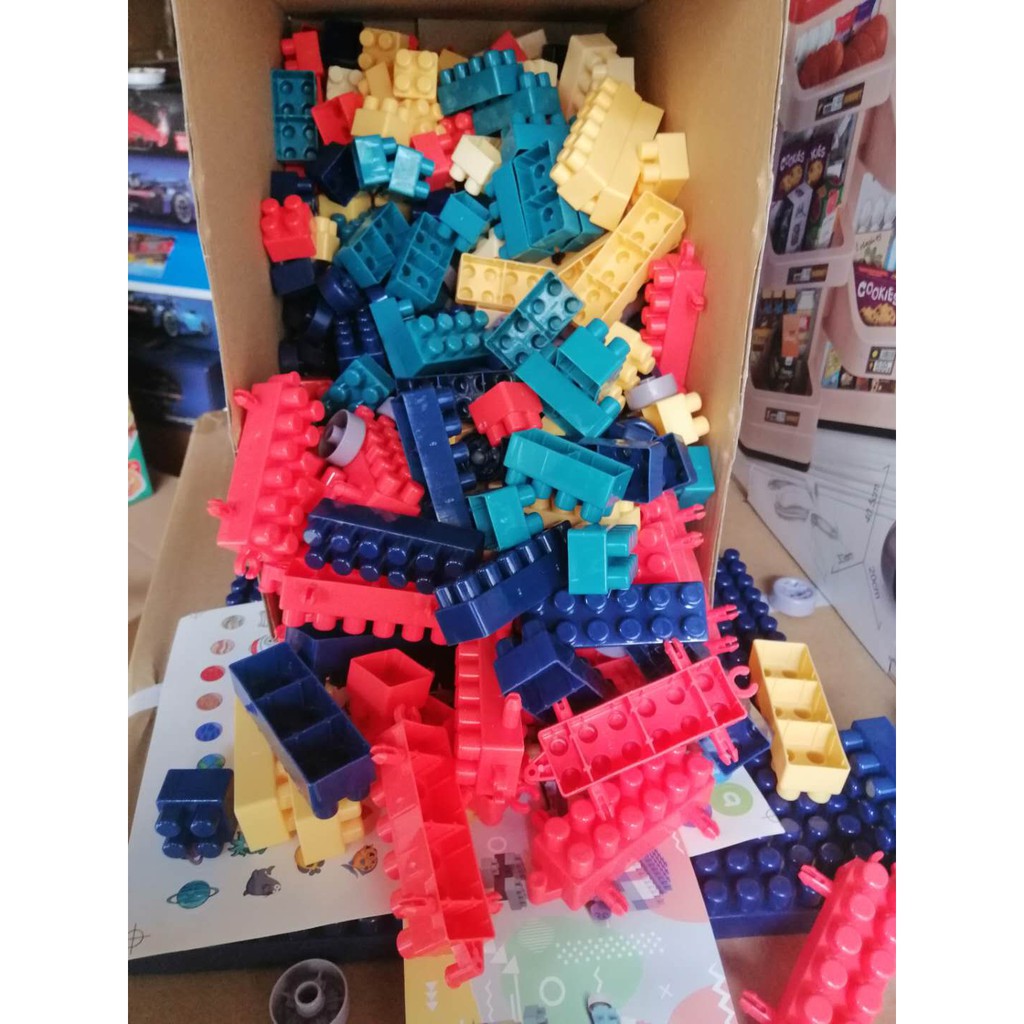 Đồ Chơi Xếp Hình  Lắp Ráp Các Khối Xây Dựng Trí Tuệ 520 CHI TIẾT