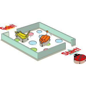 71117 Robo Sliding Laydybug  - GDC