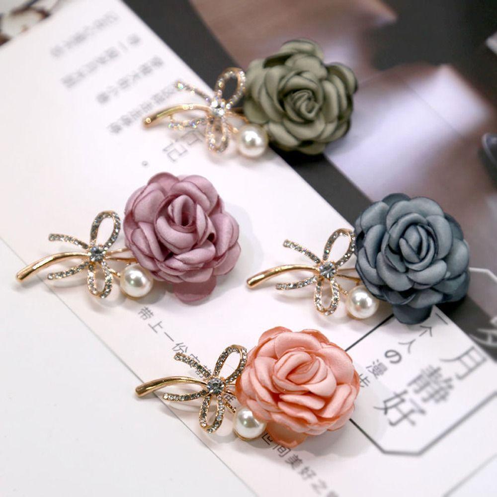 Ghim Cài Áo Hình Hoa Hồng Thời Trang Dành Cho Nữ