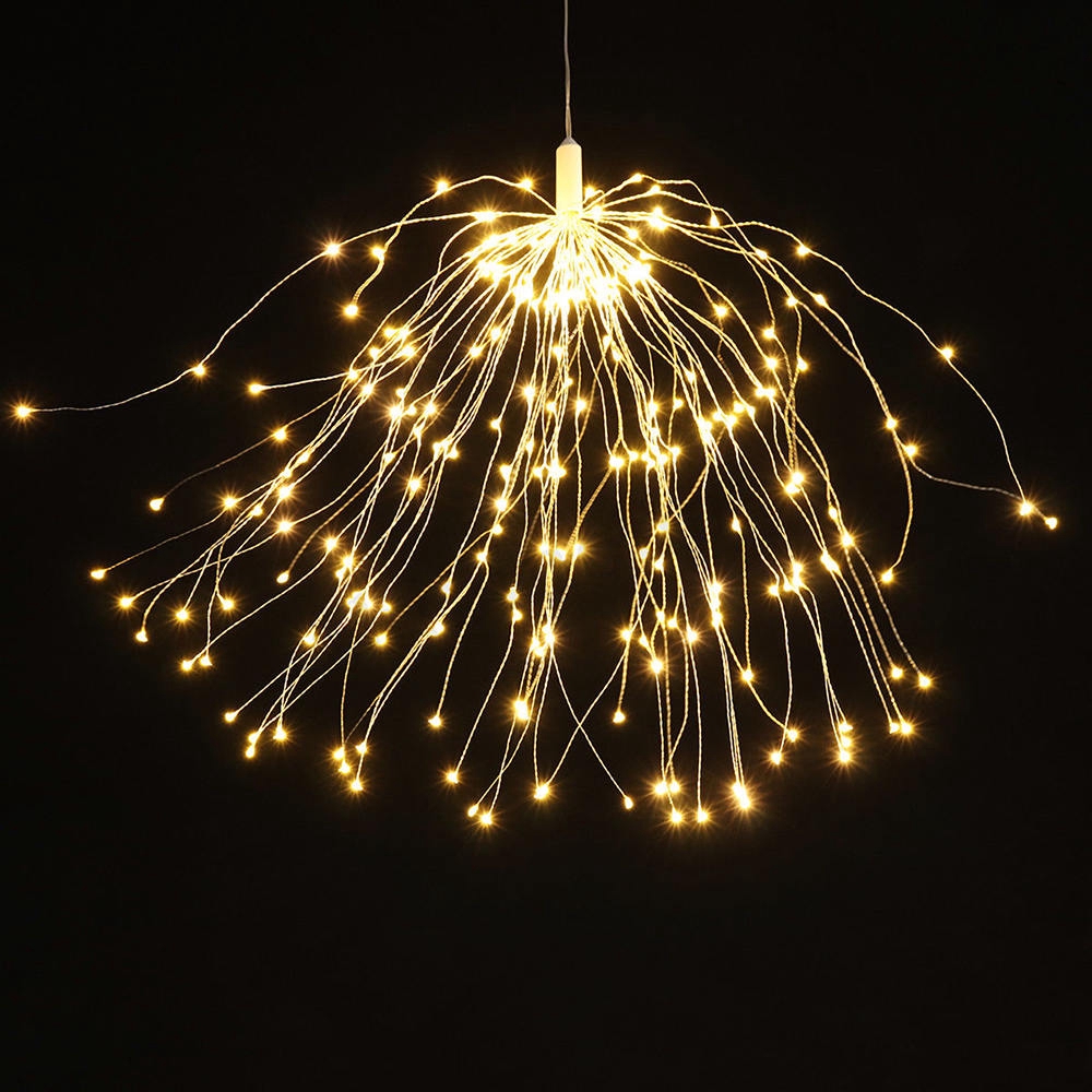 Dây đèn led 120 bóng kèm remote điều khiển đẹp mắt độc đáo