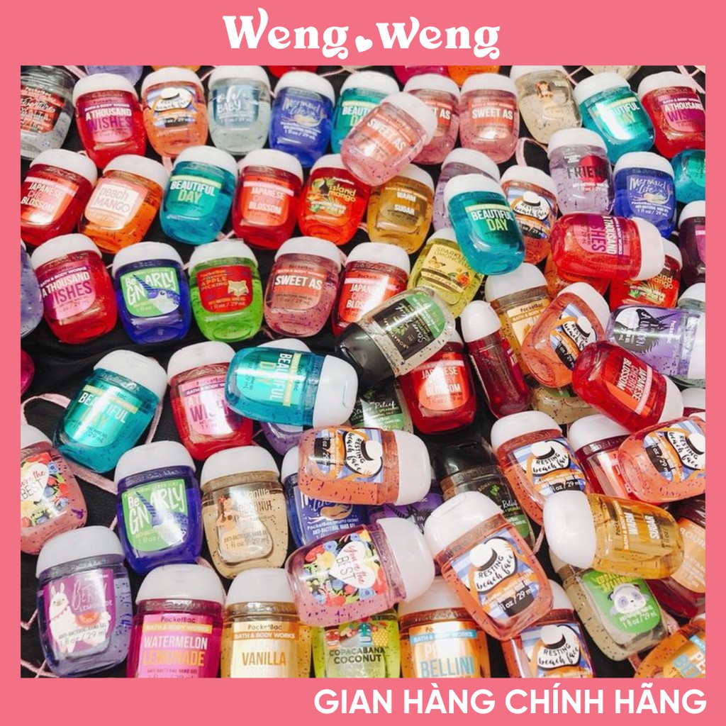 (Chọn mùi) (Auth) Gel rửa tay Bath &amp; Body Works Hand Gel