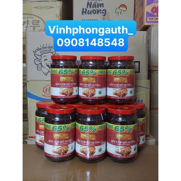 SỐT ƯỚP ĐỒ NƯỚNG HỦ 397G LEEKUMKEE (TẶNG 65%) - CHAR SIU SAUCE