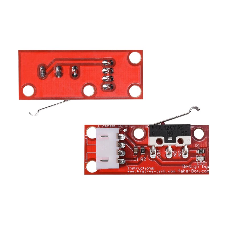 Công tắc hành trình cơ, Endstop cơ cho máy in 3D