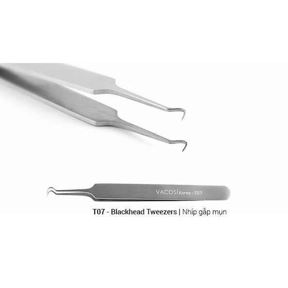 Vacosi Nhíp Gắp Mụn Blackhead Tweezers T07