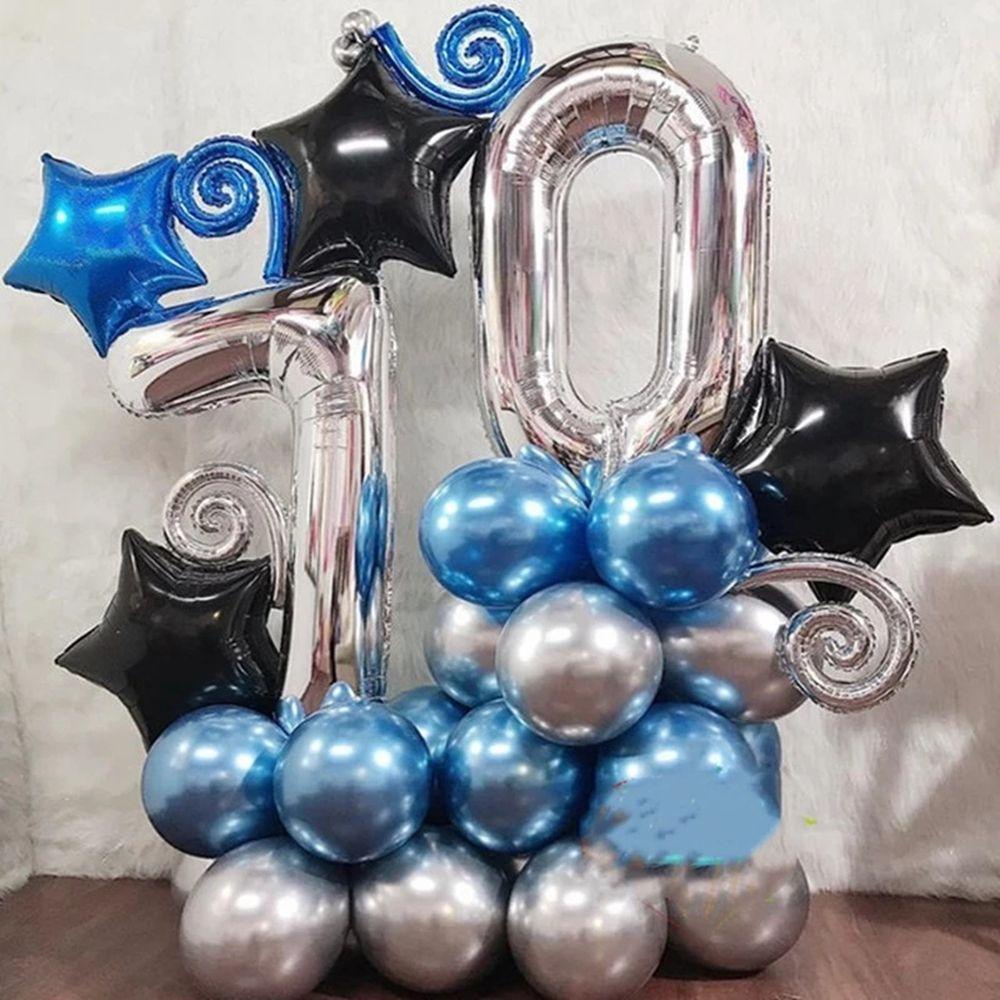 Bong Bóng Tráng Nhôm Hình Trái Tim Trang Trí Tiệc Cho Bé