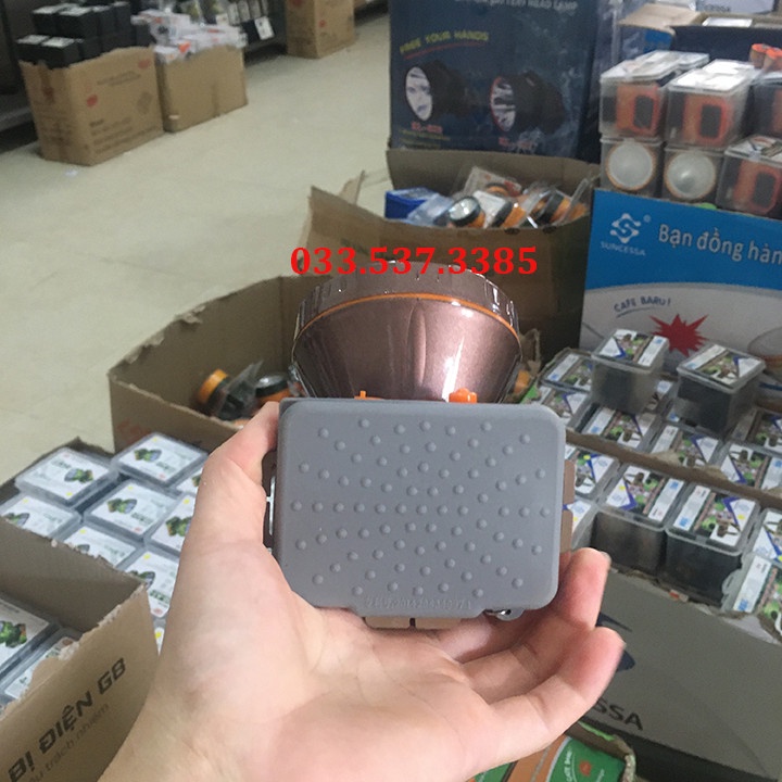 Đèn pin đội đầu, đèn pin sạc siêu sáng Dony KL 190 pin siêu bền