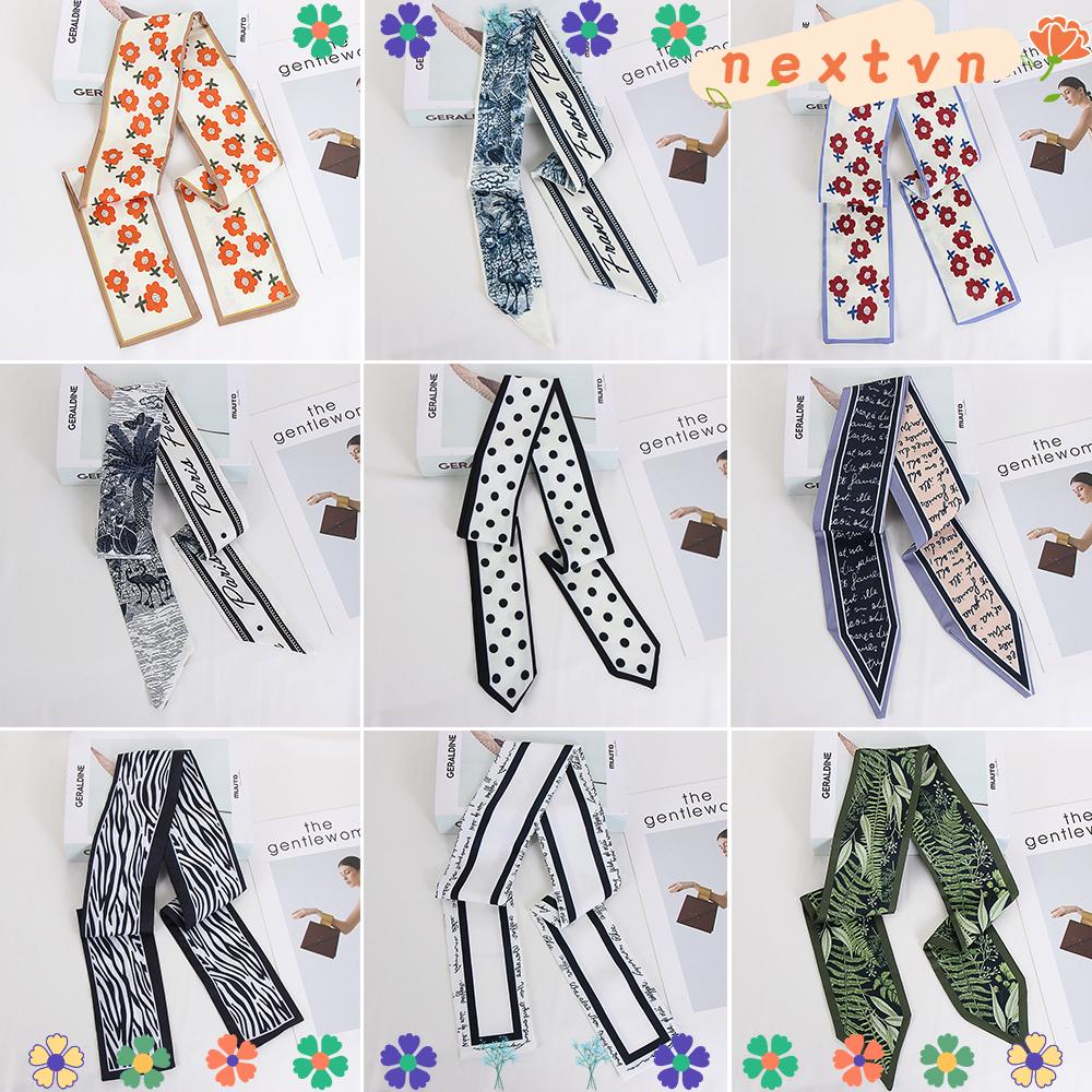 Dây Buộc Tóc Đính Nơ Đa Năng Kiểu Retro