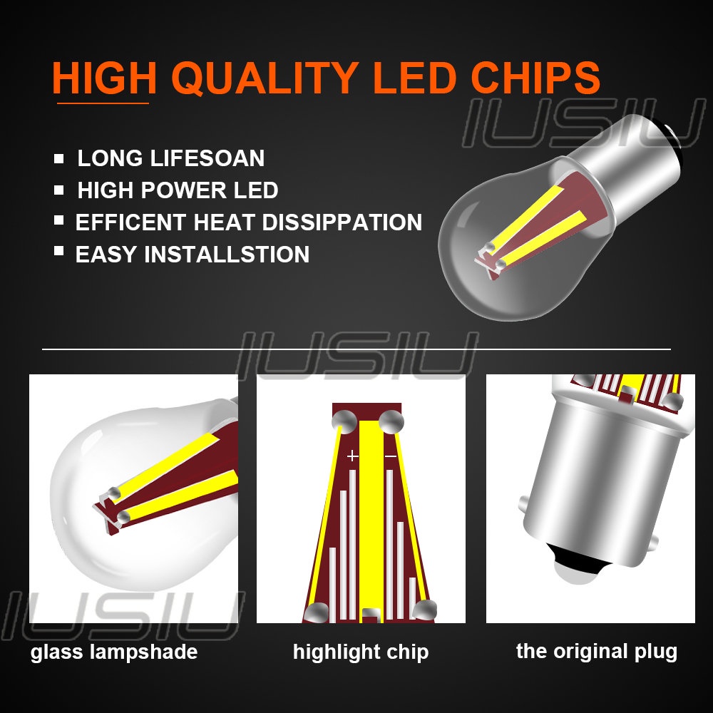 Bóng Đèn LED Phanh 12V 24V 1156 LED 1157 BA15S DRL 1156 P21w BAY15D Dành Cho Xe Hơi