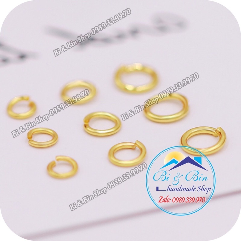 Gói Khoen Tròn Đóng Làm Phụ Kiện Trang Sức Handmade