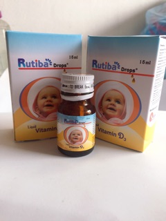 [ Combo 2 lọ] [ Trực tiếp trong viện] Vitamin D3 cho bé nhỏ giọt