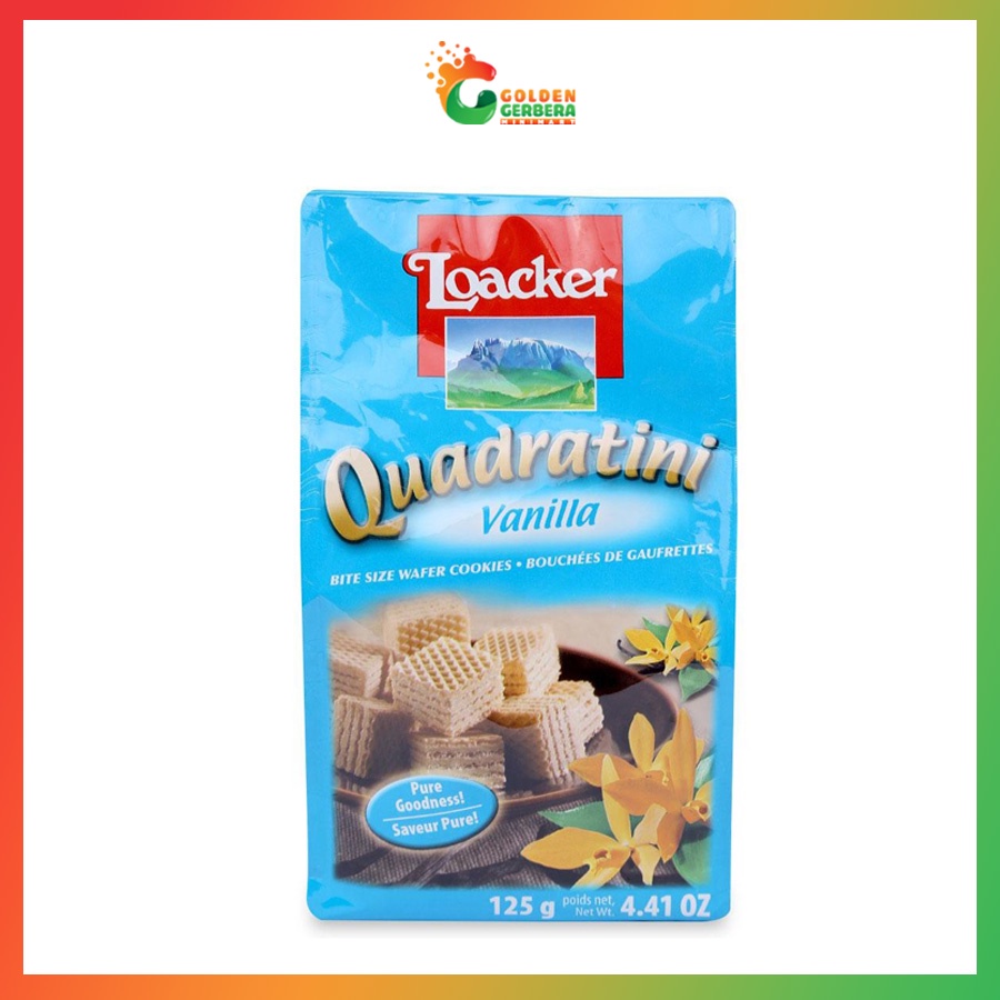 Bánh Xốp Quadratini Loacker 125g