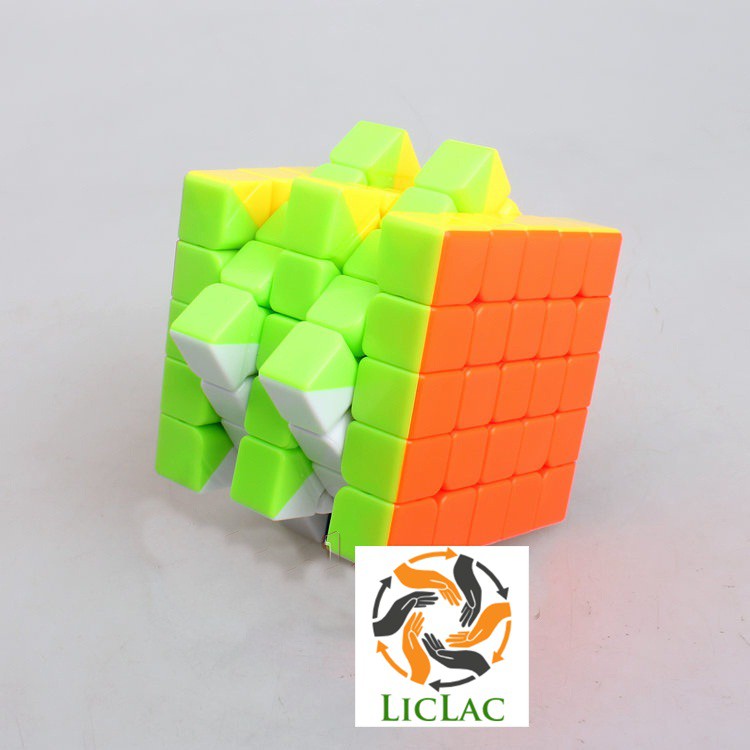 Bộ 4 Đồ Chơi Rubik Dạ Quang ( 2x2 - 3x3 - 4x4 - 5x5 ) Loại Xịn