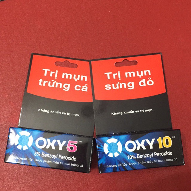 Kem OXY 5 và OXY 10