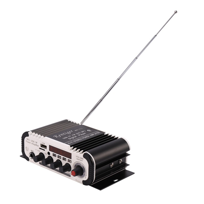 CHANNEL Bộ Khuếch Đại Âm Thanh Bluetooth Kentiger Hy - V11 2 Kênh Hỗ Trợ Thẻ Tf Usb Fm 85db Mp3 Fm Radio