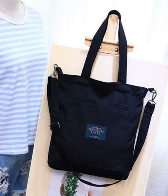 Túi Tote Living To chất vải thô đẹp