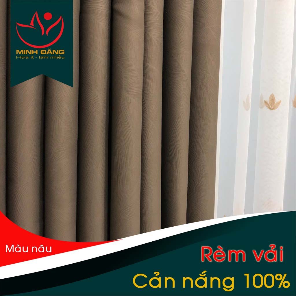 Rèm cửa sổ chống nắng 99%, 1.2x2.6m, Xưởng Rèm cửa Minh Đăng - Giao Hàng Hỏa Tốc