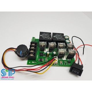 Module điều khiển tốc độ động cơ dc 40a có đảo chiều 12v, 24v, 36v