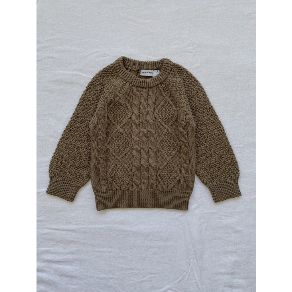 Classic Cable Sweater (Áo Len Vặn Thừng)