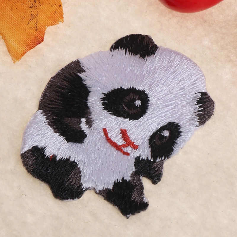 Sticker Ủi Thêu Hình Hổ Hoạt Hình Dễ Thương