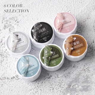 gel tạo hình dăp hoa vẽ móng nổi 6 màu