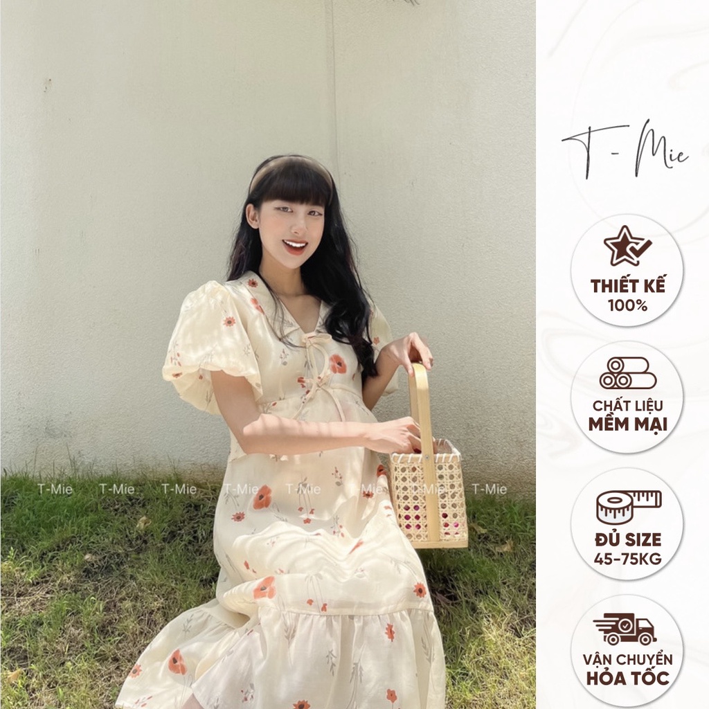 Đầm Bầu Thiết Kế Style Trẻ Trung Nhẹ Nhàng T-Mie ,Mã SP: MD4228