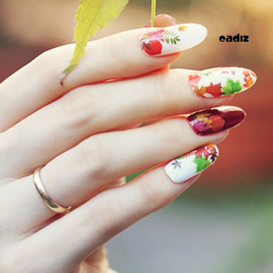 [Hàng mới về] Tờ sticker dán trang trí móng tay họa tiết thời trang tùy chọn