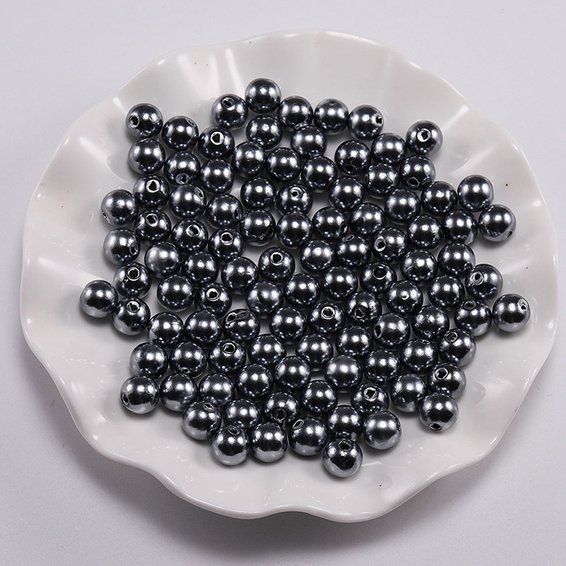 Set 400 Hạt Ngọc Trai 3mm Bằng Nhựa ABS Dành Cho Làm Trang Sức DIY