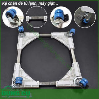 Chân đế tủ lạnh máy giặt 8 bánh xe