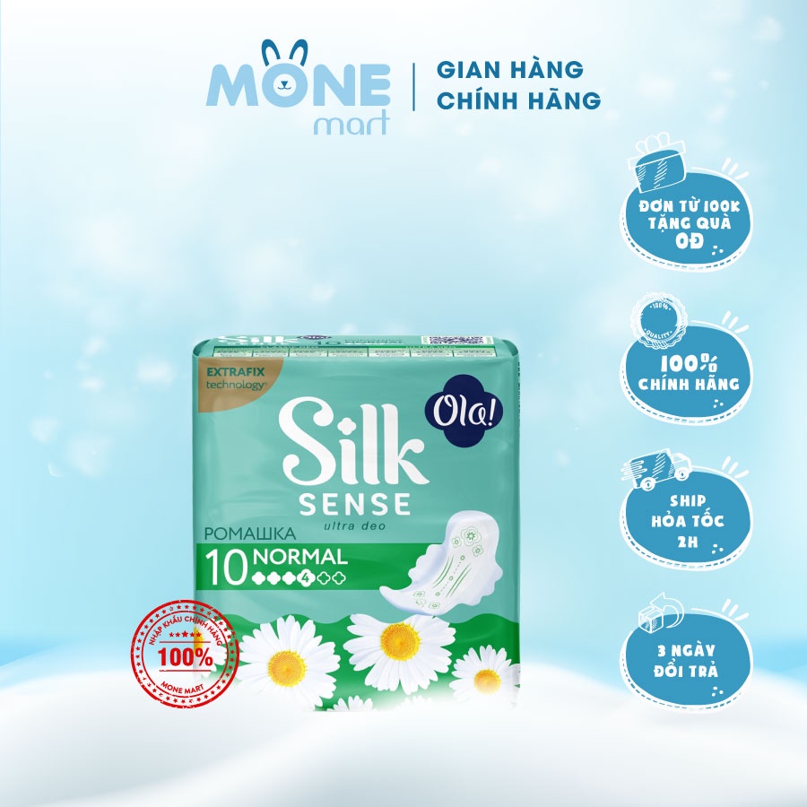 Băng vệ sinh Ola Ultra siêu thấm hương hoa cúc (Có cánh)