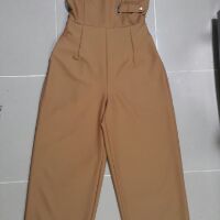 Jumpsuit ống rộng sát nách