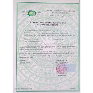 Sữa bột Pediasure vani Úc 850g