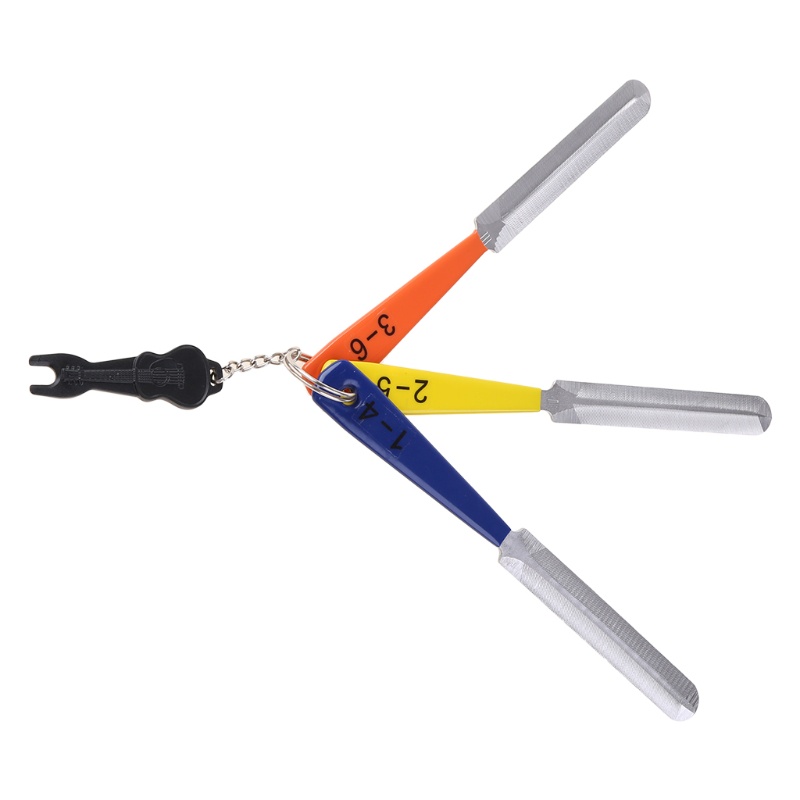 Bộ 3 Dũa Mài Dũa Móng Hai Cạnh Chuyên Dụng Cho Đàn Guitar