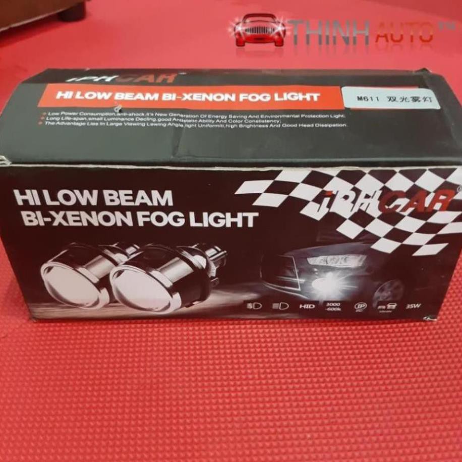 BI GẦM XENON IPH CAR 2 CHẾ ĐỘ PHA/COS ÁNH SÁNG CỰC TỐT CHO XE HƠI ( 1 ĐÔI BI GẦM) .