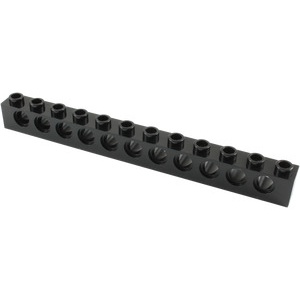 Gạch lẻ LEGO chính hãng Technic Brick 1 x 12 with Holes (3895)