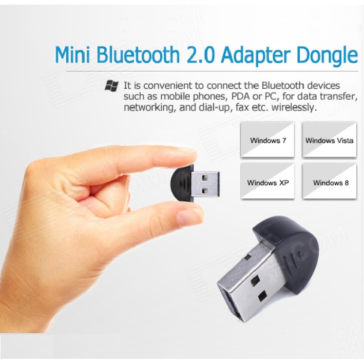 USB Bluetooth Dongle 5.0 và USB Bluetooth Dongle 2.0 giúp Laptop PC máy tính để bàn thu phát sóng bluetooth loại tốt