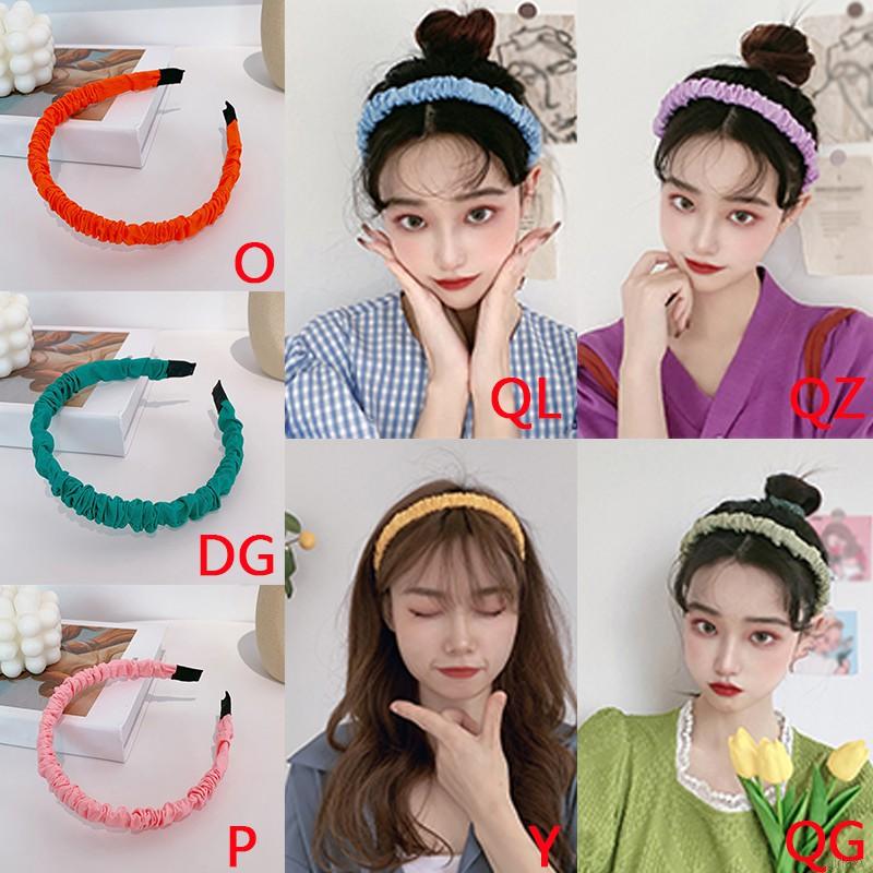 Cài Tóc Vải Nhún Phong Cách Hàn Quốc Thời Trang