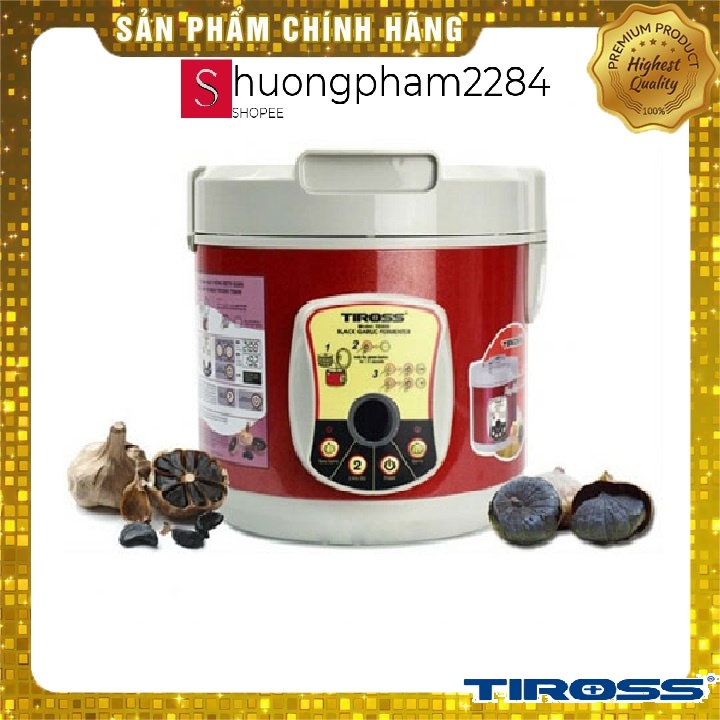Máy Làm Tỏi Đen Tiross TS906 (Sấy khô 2h, Tỏi dẻo, ngon) - Hàng chính hãng