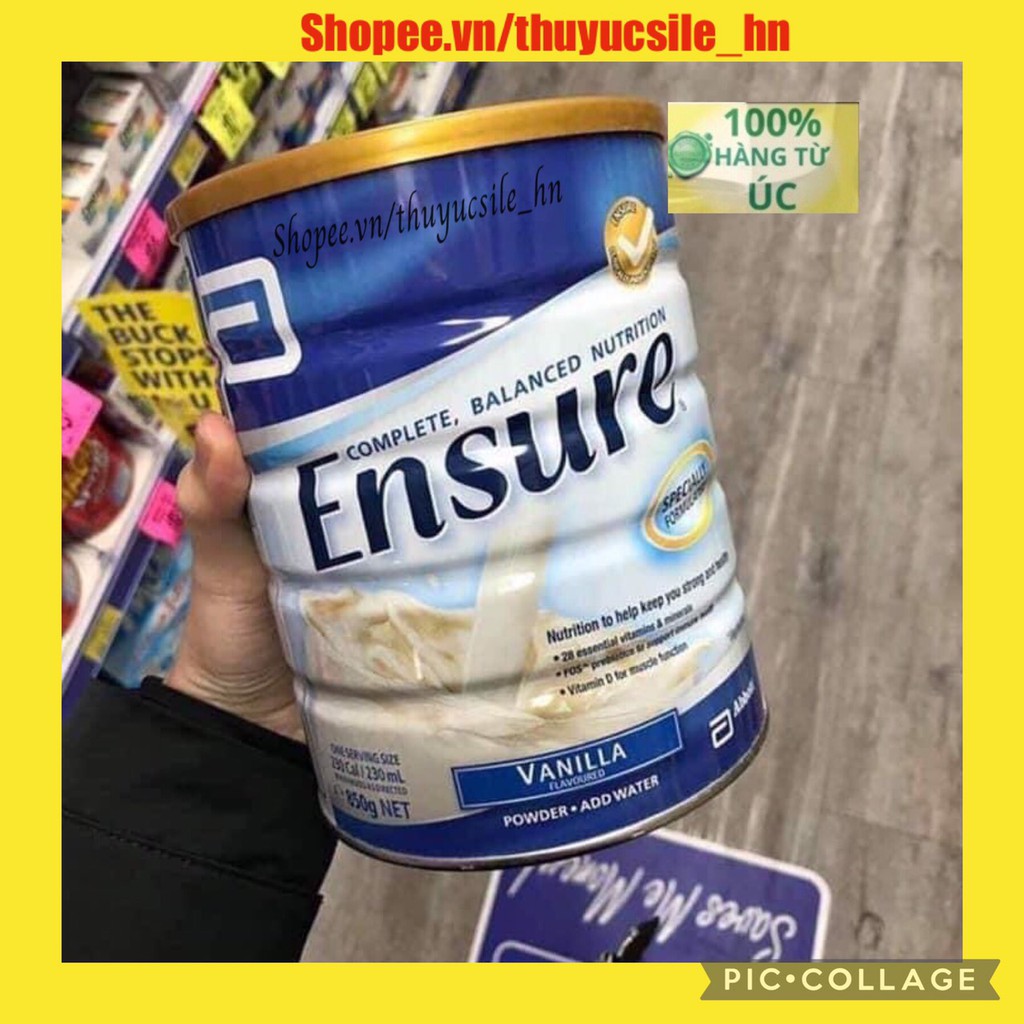 Sữa Ensure Úc 850g Chất lượng đảm bảo, Giá Tốt