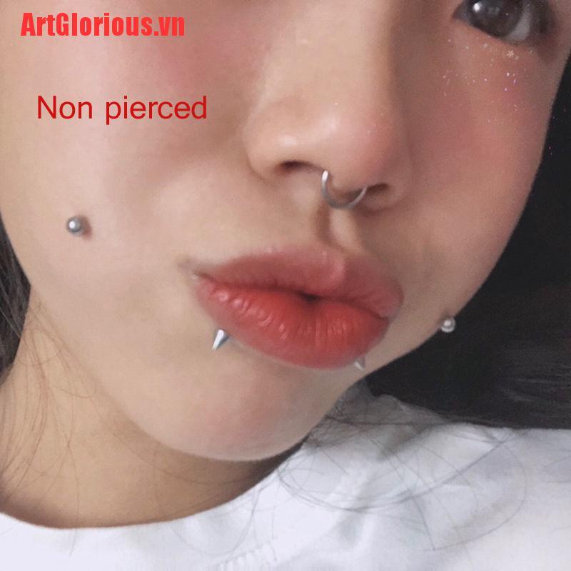 Set 20 Khuyên Mũi / Lông Mày / Môi Bằng Thép Không Gỉ