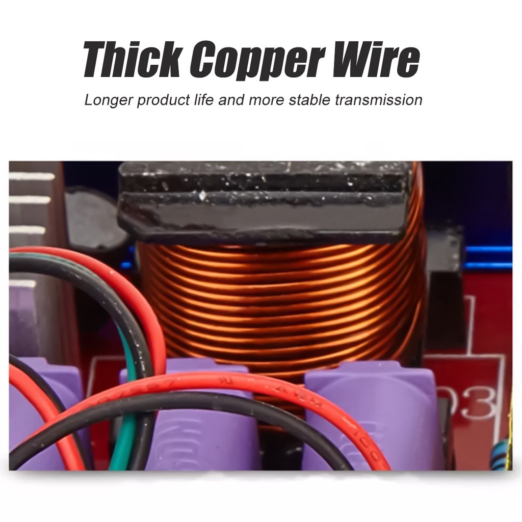 Máy đánh cá biến tần siêu âm dc 12v 98000w bộ chuyển đổi sóng hình sin công suất siêu âm để câu cá ngoài trời