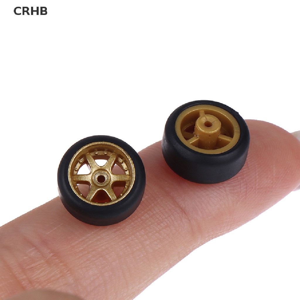 Bánh Xe Cao Su CRHB Tỉ Lệ 1 / 64 Cho Xe Hơi Mới