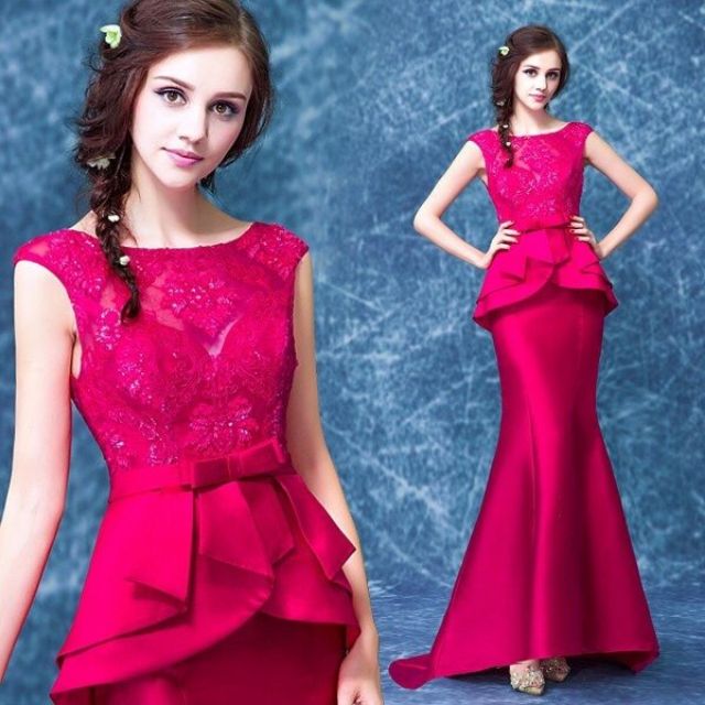 DẦM DẠ HỘI ĐUÔI CÁ CÁCH ĐIỆU EO SANG TRỌNG