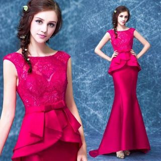 Dầm dạ hội đuôi cá cách điệu eo sang trọng