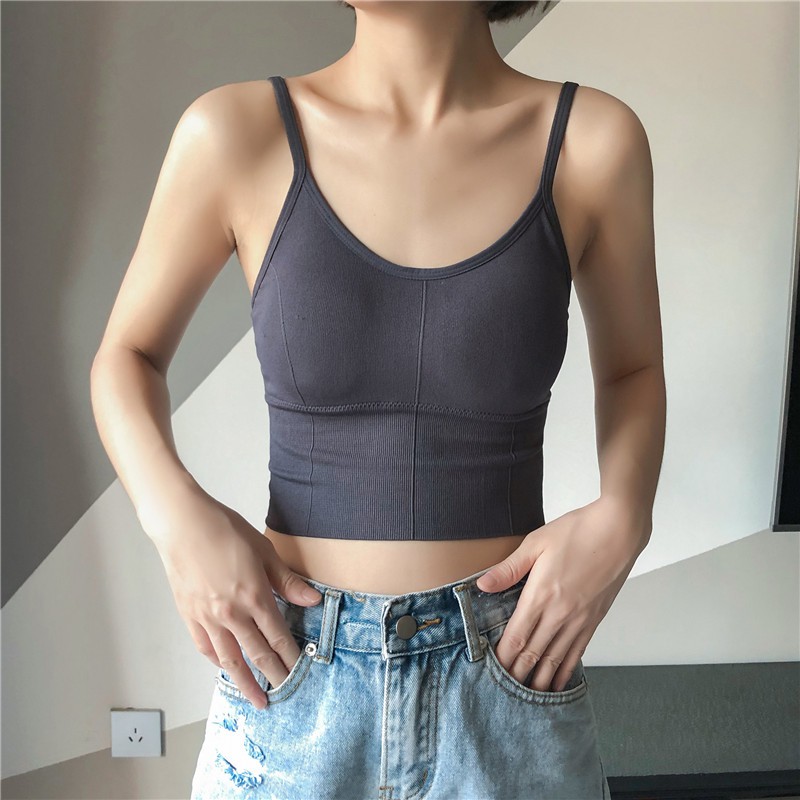 Áo lửng Xiaozhainv kiểu dáng hở lưng quyến rũ thời trang dành cho nữ